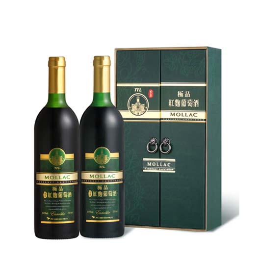 玉泉極品紅麴葡萄酒禮盒